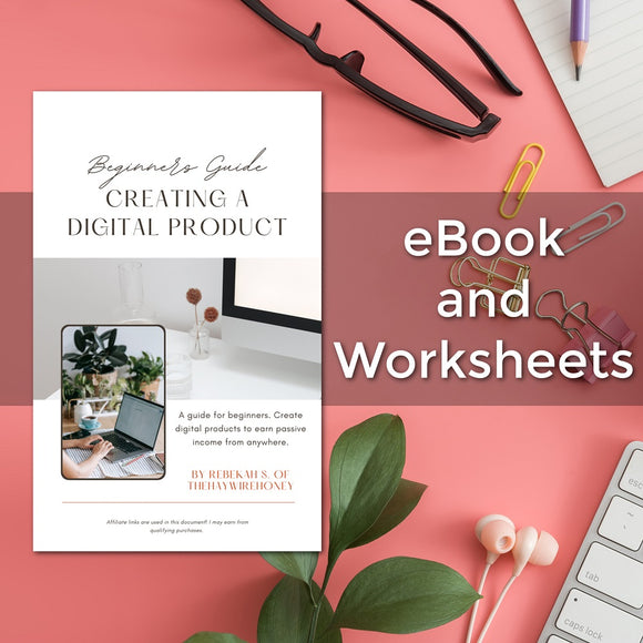 Digital Product Creation Mini eBook (Beginners Guide) //PDF Printable